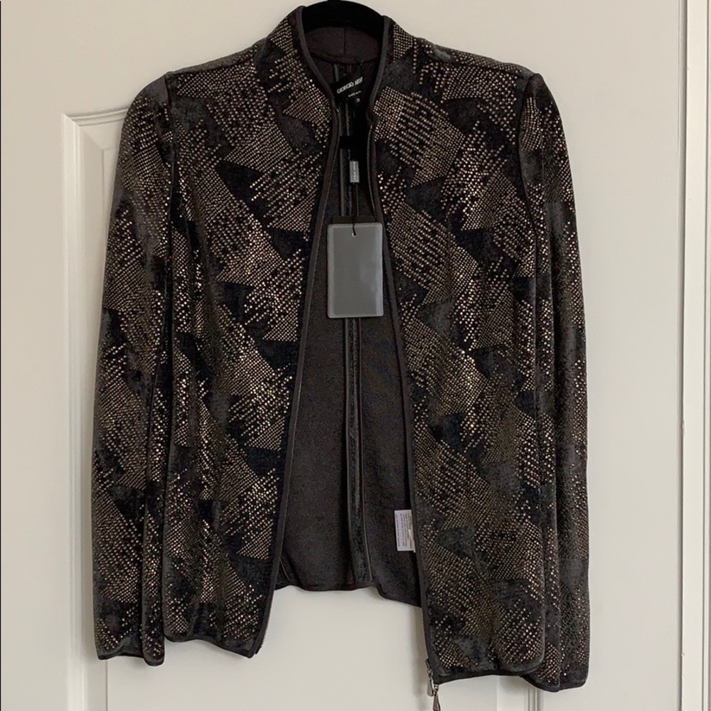 Giorgio Armani Swarovski Crystal Jacket